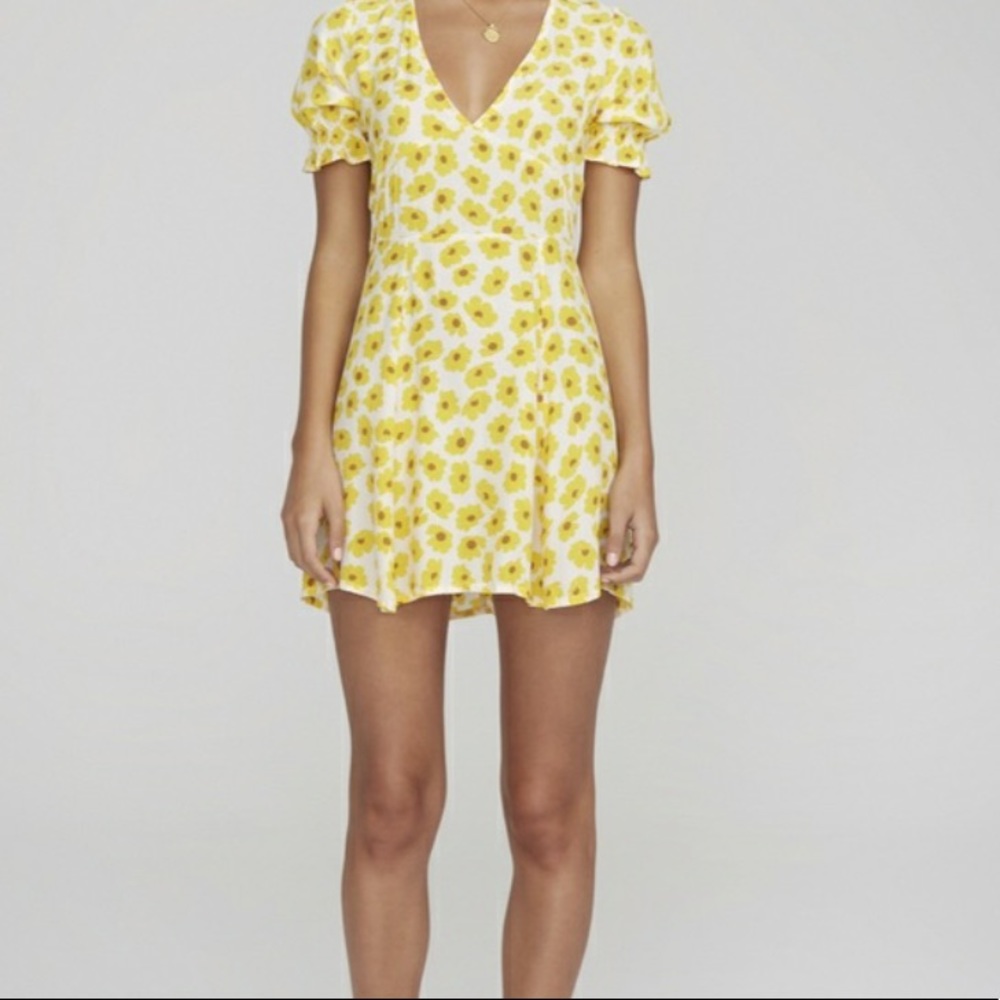 NWT Faithfull the Brand Florence Mini Dress